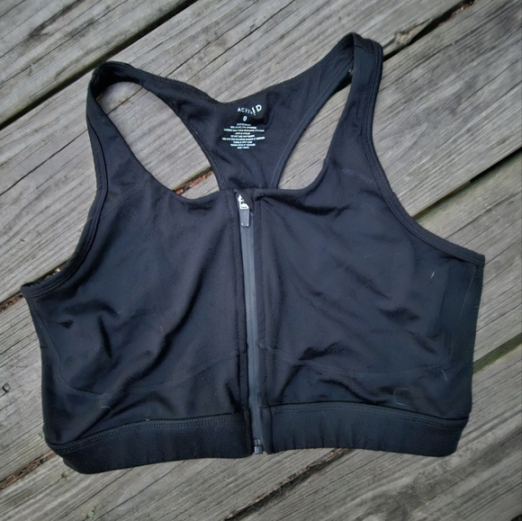 Torrid Sports Bra Active Longline Black Low Impact Wireless Plus Size 0 - Picture 9 of 11